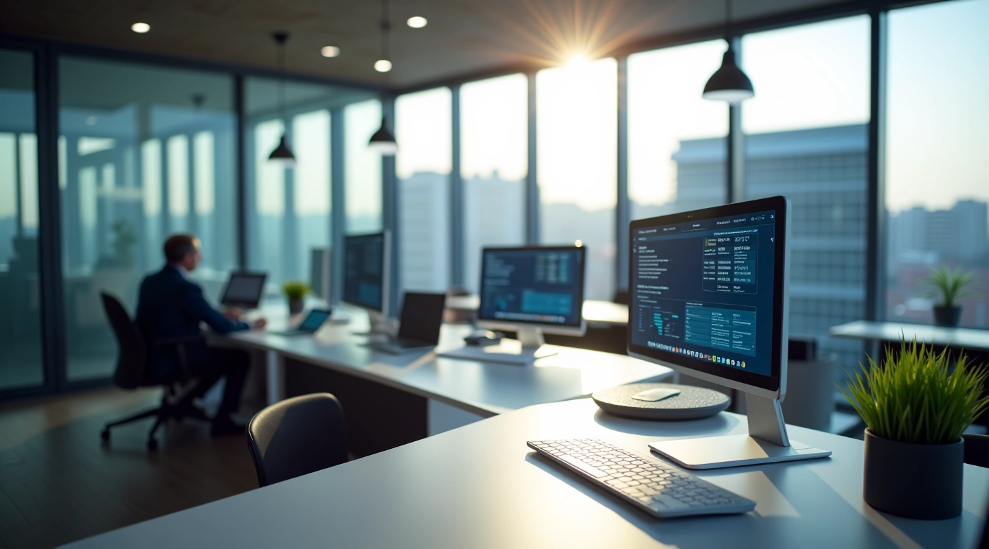 Sąskaitos Analitika UAB biuro aplinka su finansinėmis sistemomis